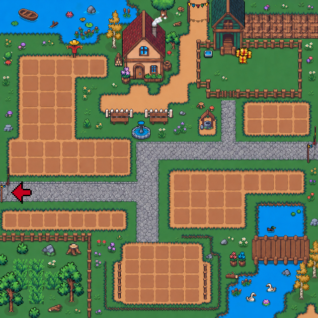 Stardew Farm farm map